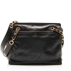Chanel Vintage Lambskin CC Chain Tote